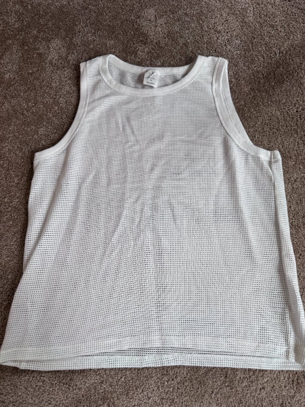 Original Use Men's White Mesh Crewneck Tank Top Size M | Target | Streetwear Y2K